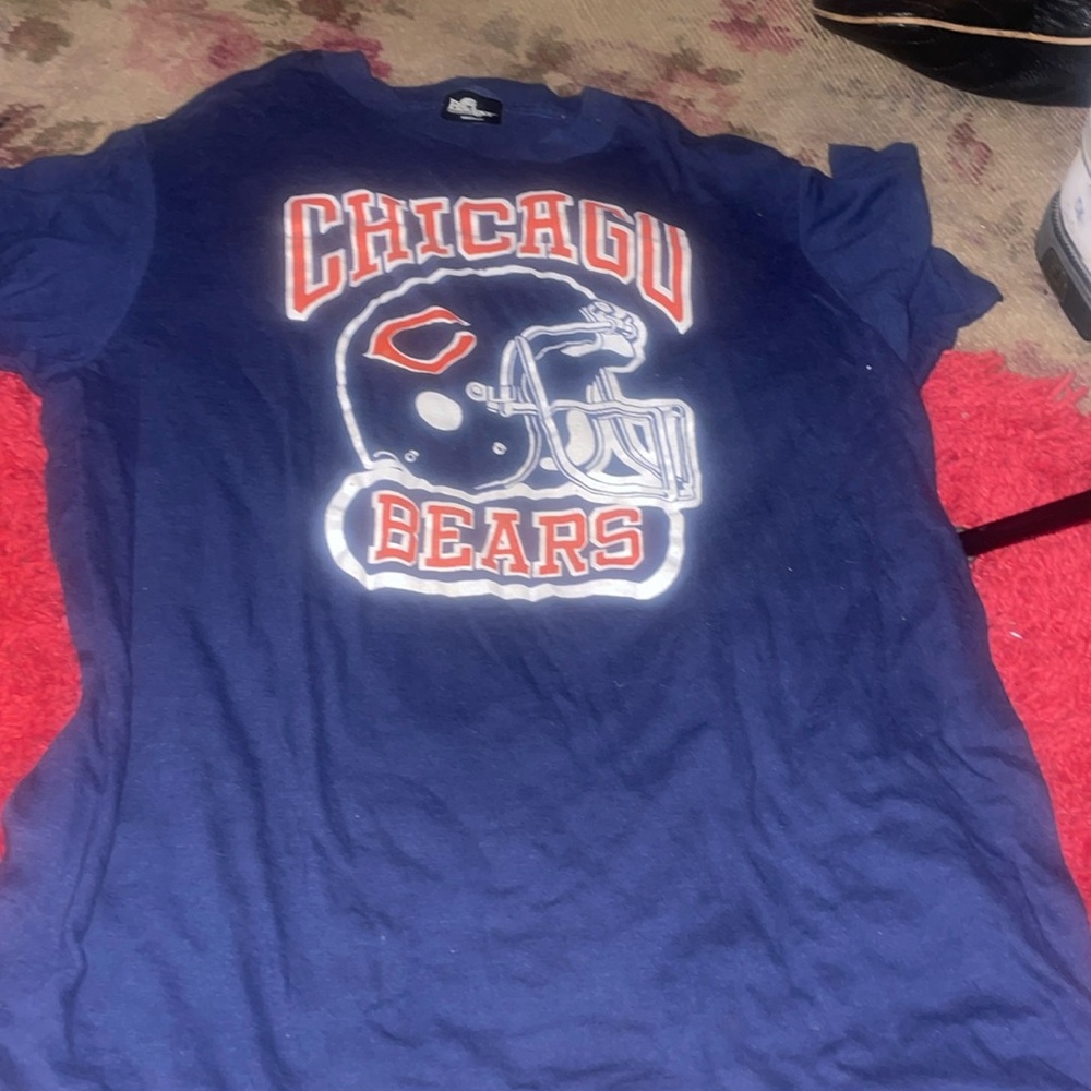 Ladies, Chicago Bears, Navy blue T-shirt
